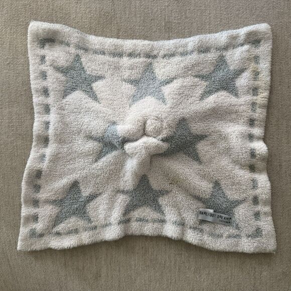 Barefoot Dreams Cozychic Puppy Dog Lovey Buddy Blanket in Blue - Picture 3 of 4